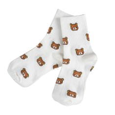 GFT Ponožky s medvídky - bílé