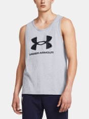 Under Armour Tílko UA SPORTSTYLE LOGO TANK-GRY S