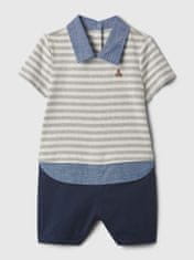 Gap Baby pruhovaný overal 18-24M