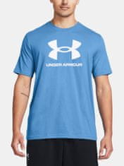 Under Armour Tričko UA SPORTSTYLE LOGO UPDATE SS-BLU M