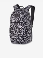 Dakine Bílo-černý dámský vzorovaný batoh Dakine Campus Medium 25 l UNI