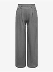 Jacqueline de Yong Šedé dámské široké kalhoty JDY Birdie XL/32