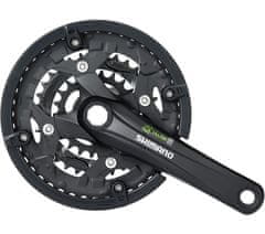 Shimano Kliky Alivio FC-T4010 3x9 48/36/26z 175mm černé original balení