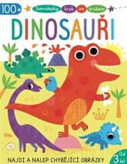 Samolepky krok za krokem - Dinosauři - Emma Munro Smith
