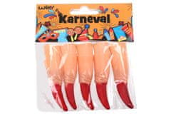 karneval - prsty 10 ks