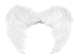 Andělská křídla 35x45 cm - bílá