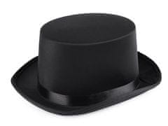 Dekorační klobouk / cylindr k dozdobení - černá