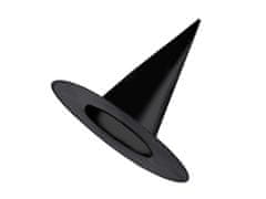 Karnevalový klobouk čarodějnický - černá