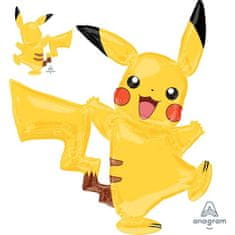 Amscan Fóliový balónek pikachu, 139cm -