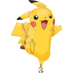 Amscan Fóliový balónek pikachu, 62cm -