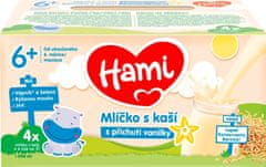 Hami mlíčko s kaší s příchutí vanilky 4x250 ml