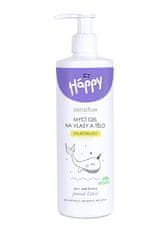 BELLA HAPPY Baby gel mycí na vlasy a tělo 400 ml