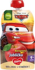 Hami Disney Cars ovocná kapsička Šampionů Jablíčko 110 g, 9+