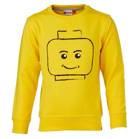 LEGO Wear SKEET 608 - bavlněná mikina, žlutá, 140