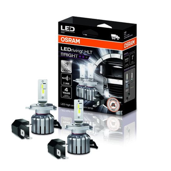 Osram OSRAM LEDriving HLT BRIGHT H4/H19 24V 15W P43t/PU43t-3 6000K NO ECE 2ks 64196DWBRT-2HFB