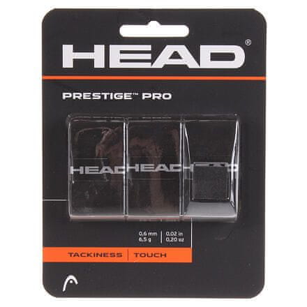 Head Prestige Pro 3 overgrip omotávka tl. 0,6 mm černá balení 3 ks