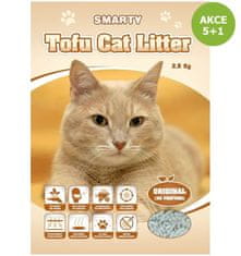 Smarty Tofu Cat Litter Original podestýlka bez vůně 6 l AKCE 5 + 1 ZDARMA