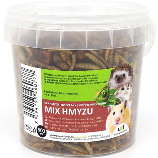 UGF Hmyz sušený mix 500ml/80g