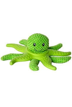 KIWI WALKER Hračka pes OCTOPUS & STARFISH plyš,TPR zelen.27cm Kiwi