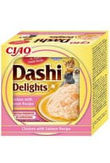 churu Cat CIAO Dashi kuře s lososem 70g