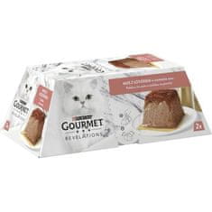 Purina Gourmet Revelations paštika losos s omáčkou 2 x 57 g