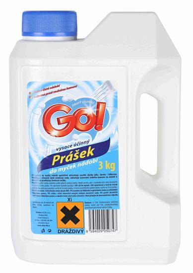 Prášek do myčky GO! - 3 kg