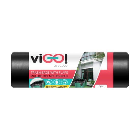 VIGO Pytle na odpadky - 120 l, 27 mic, 10 ks