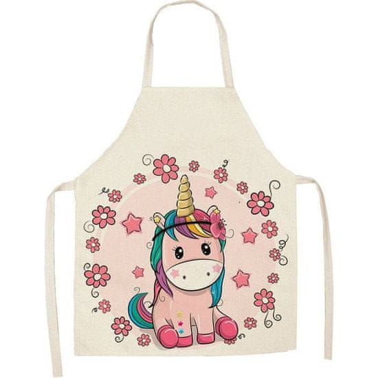 Kuchyňská zástěra unicorn - Cakesicq