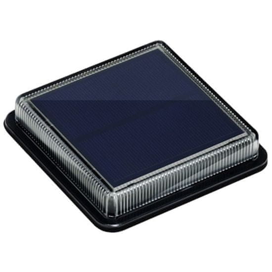 Immax TERRACE venkovní solární LED osvětlení/ 1,5W/ 30lm/ IP68/ 110x110x22mm/ černá