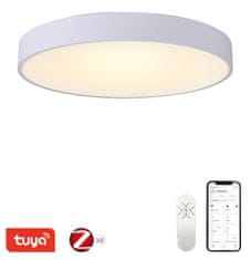 Immax NEO RONDATE SLIM Smart stropní svítidlo 60 x 7cm 53W 3710lm bílé Zigbee 3.0, TUYA