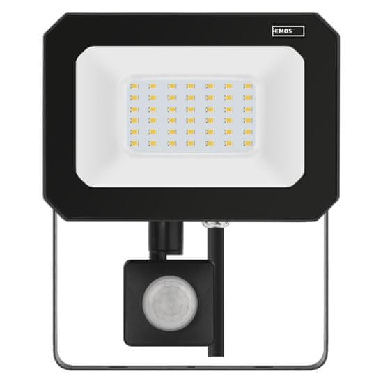 Emos LED REFLEKTOR SIMPO 30W, 3000Lm, 4000K, PIR