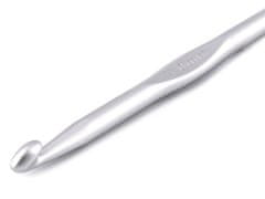 Háček na háčkování vel. 6; 7; 8; 9 - (7 mm) stříbrná