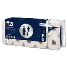 Tork Toaletní papír Premium - třívrstvý, bílý, 10 rolí