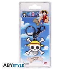 AbyStyle ONE PIECE Kovová klíčenka - Lebka