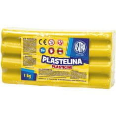 Astra Plastelína 1kg Žlutá, 303111002