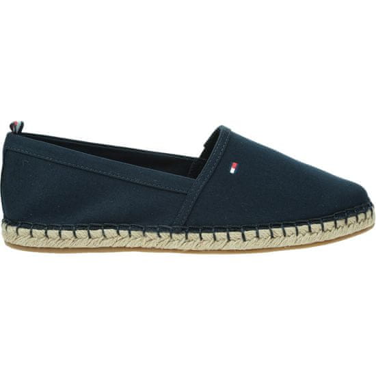 Tommy Hilfiger Espadrilky tmavomodré 38 EU Basic Tommy Flat