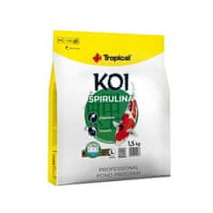 TROPICAL Koi Spirulina Pellet L 5l/1,5kg plovoucí krmivo pro jezírkové ryby