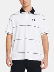 Under Armour Tričko UA Playoff 3.0 Stripe Polo-WHT XL