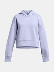 Under Armour Mikina UA Rival Fleece Crop Hoodie-PPL S