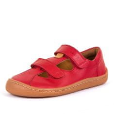Froddo dívčí barefoot kožené sandály G3150166-4 červené, 32