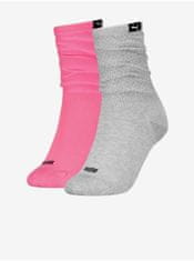 Puma Sada dvou párů dámských sportovních ponožek Puma Slouch Sock 39-42