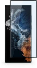EPICO Spello by tvrzené sklo s podporou otisku prstu pro Samsung Galaxy S24 Ultra 5G 2.5D, černá