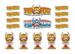 SPEED DEMONS Logo Sticker Sheet