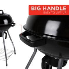 BBQ Collection ED-241456 Gril na dřevěné uhlí kulatý 45 cm