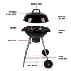 BBQ Collection ED-241456 Gril na dřevěné uhlí kulatý 45 cm