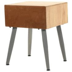 Vidaxl Noční stolek masivní jedlové dřevo 43 x 38 x 50 cm