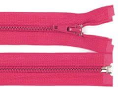 Kraftika 1ks pink spirálový zip šíře 5 mm délka 40 cm bundový pol