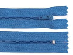 Kraftika 1ks dazzling blue spirálový zip šíře 3mm délka 35cm