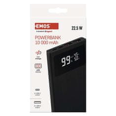 Emos Powerbanka EMOS BetaQ 20, 20 000 mAh, 22,5 W, černá