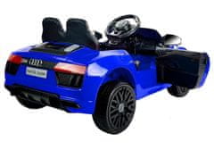 Lean-toys Auto Na Akumulator Audi R8 Spyder Niebieskie